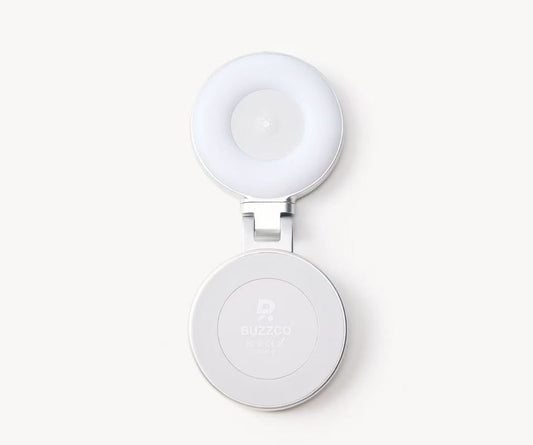 BUZZCO Buzzco Halo⢠Magnetic Selfie Ring Light Silver